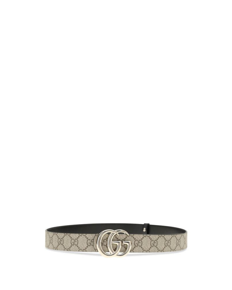 Gucci Beige Calf Leather Bos Taurus Regular Belt Glam Steals