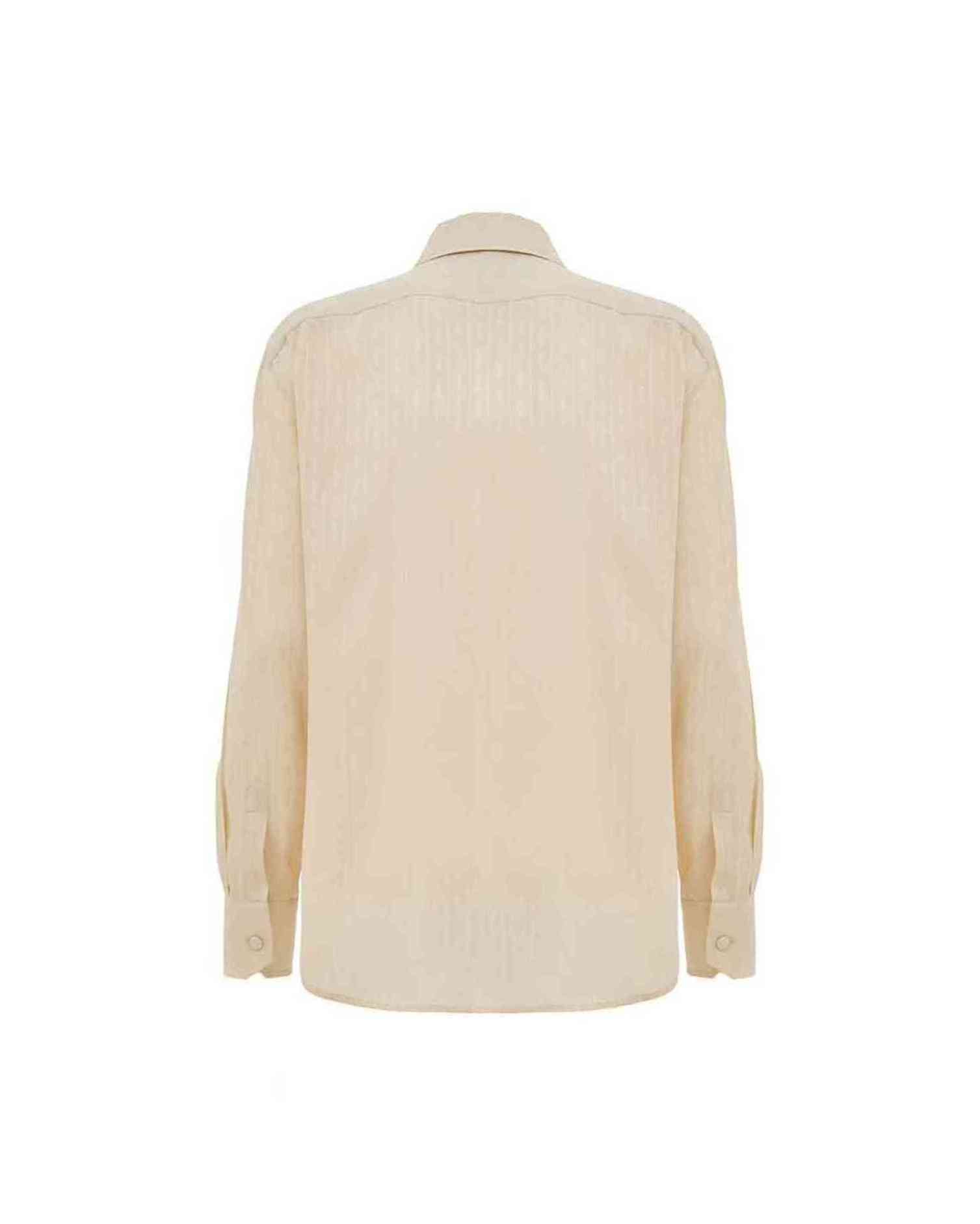 Gucci Beige Silk Shirt Glam Steals