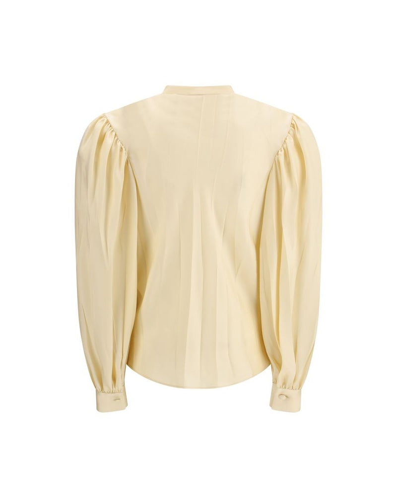 Gucci Beige Silk Shirt 