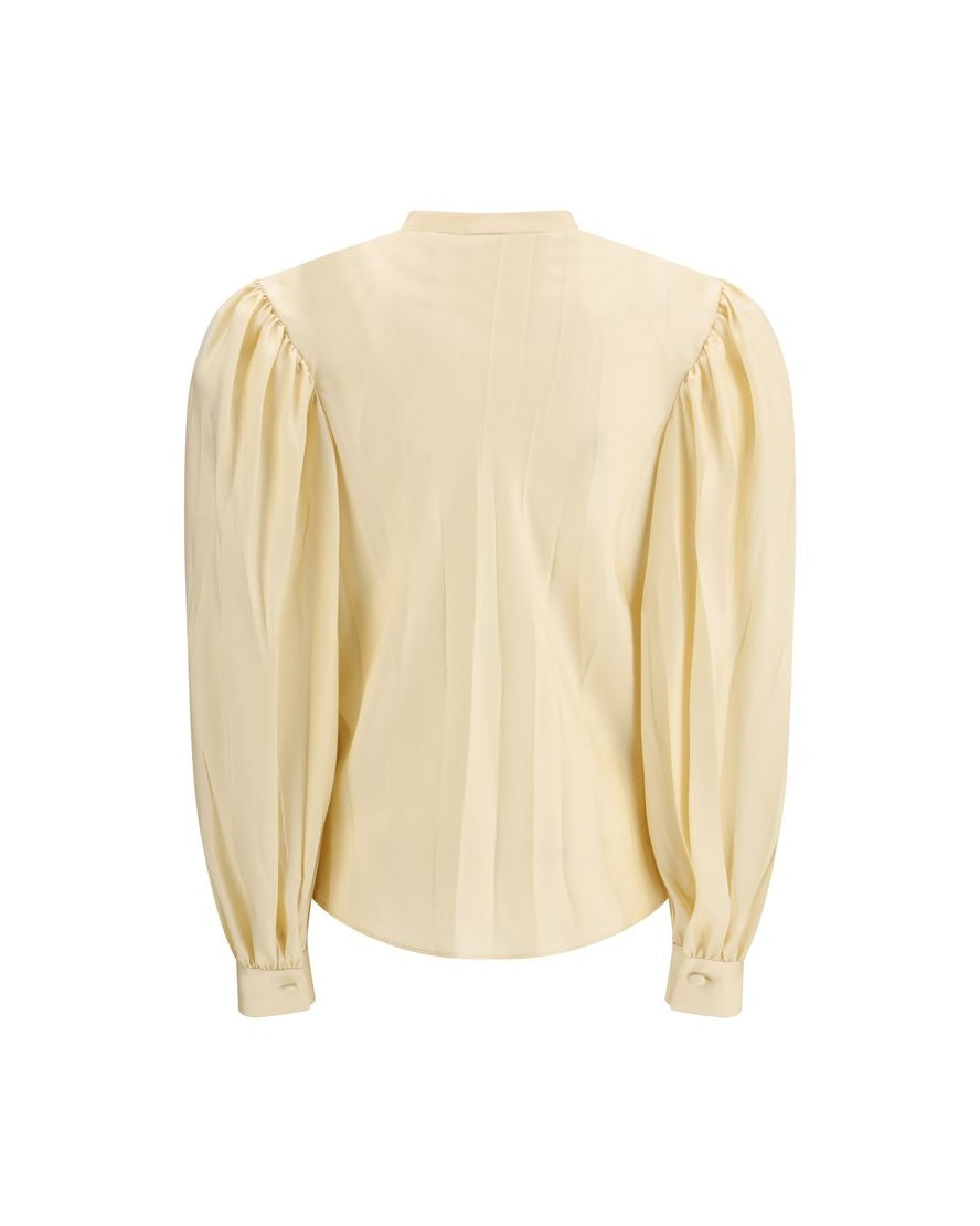 Gucci Beige Silk Shirt 