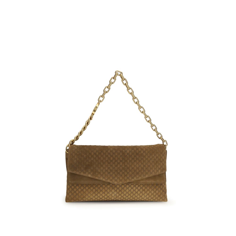 Gucci Beige Suede Leather Handbag Glam Steals