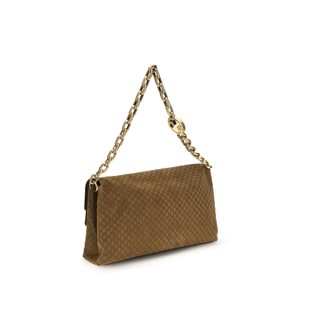 Gucci Beige Suede Leather Handbag Glam Steals