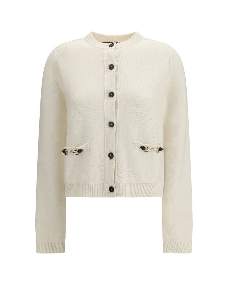 Gucci Beige Wool Cardigan 