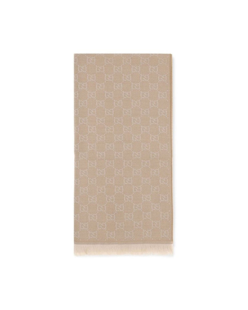 Gucci Beige Wool Scarf Glam Steals