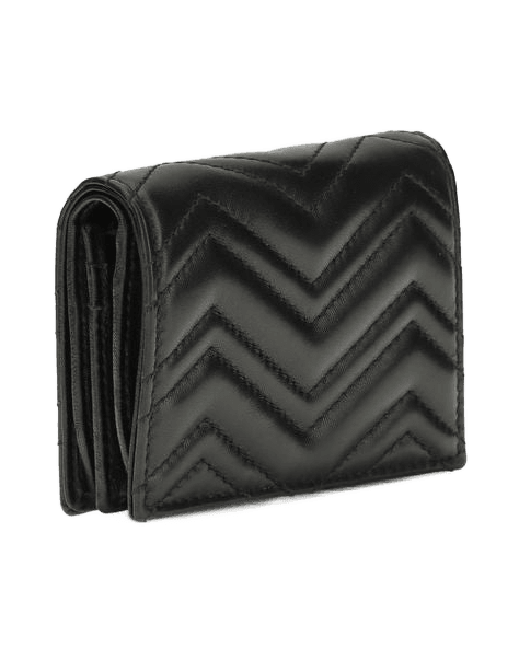 Gucci Black Calf Leather Bos Taurus Wallet Glam Steals