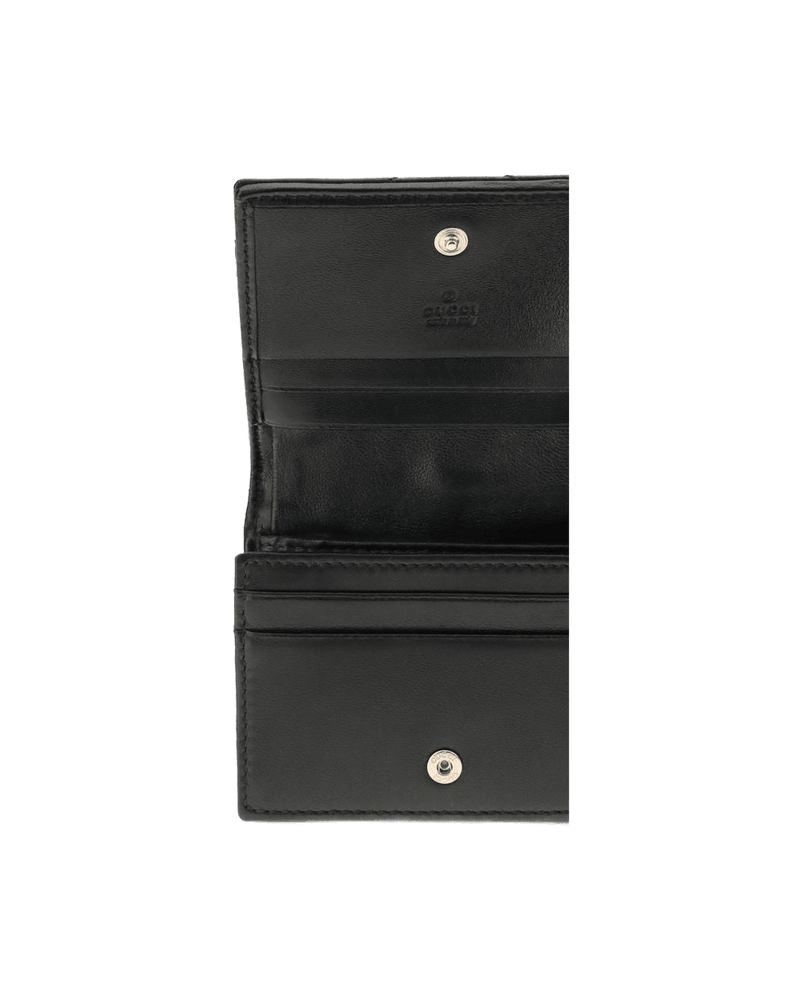 Gucci Black Calf Leather Bos Taurus Wallet Glam Steals