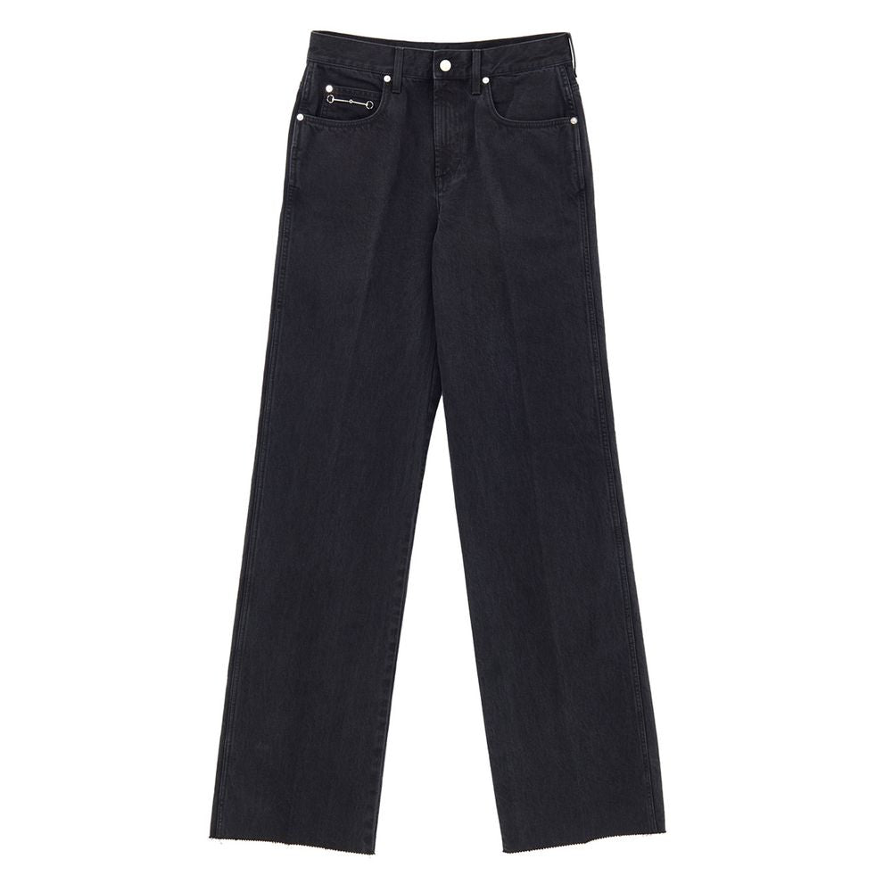 Gucci Black Cotton Jeans Denim Glam Steals