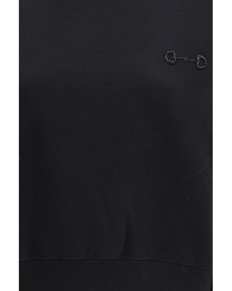 Gucci Black Cotton Sweatshirt Glam Steals