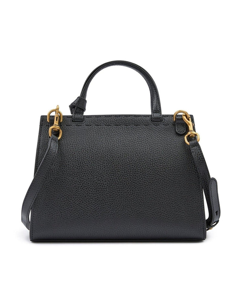 Gucci Black Leather Gg Marmont Handbag Glam Steals