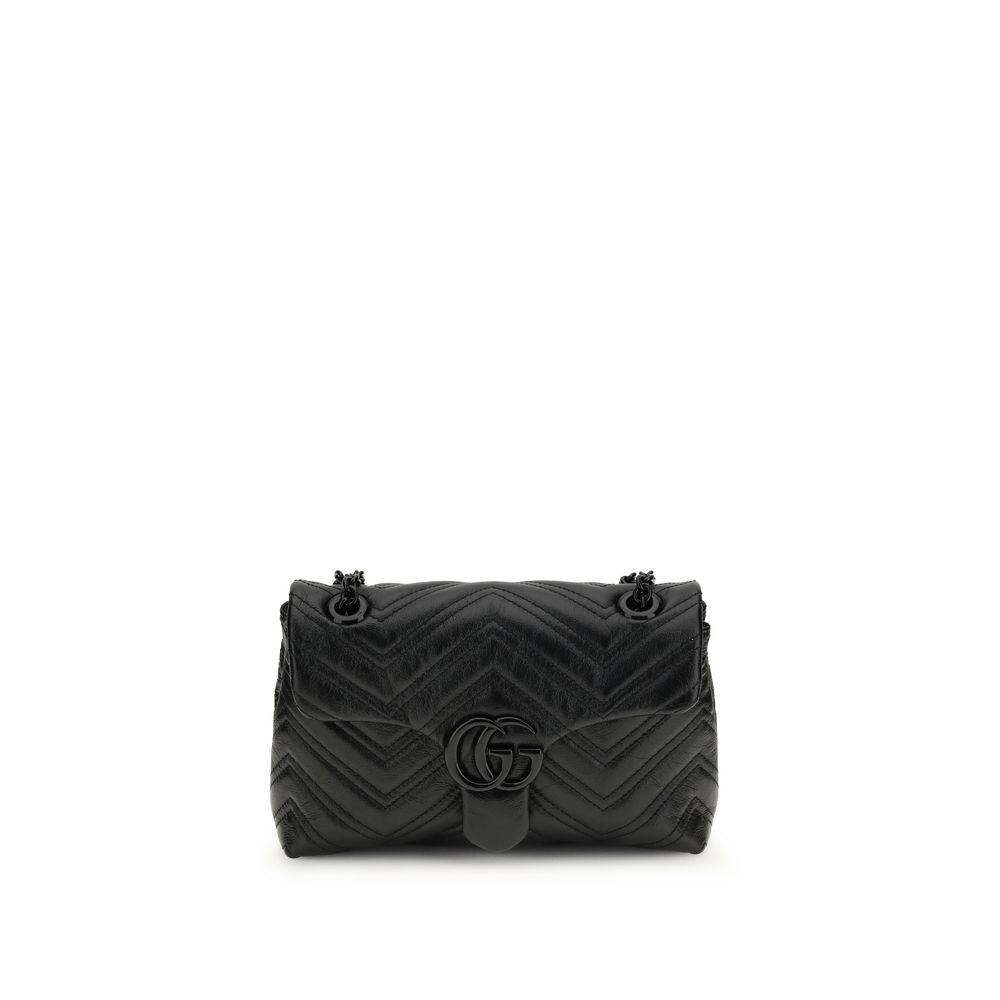 Gucci Black Napa Leather Bos Taurus Handbag Glam Steals