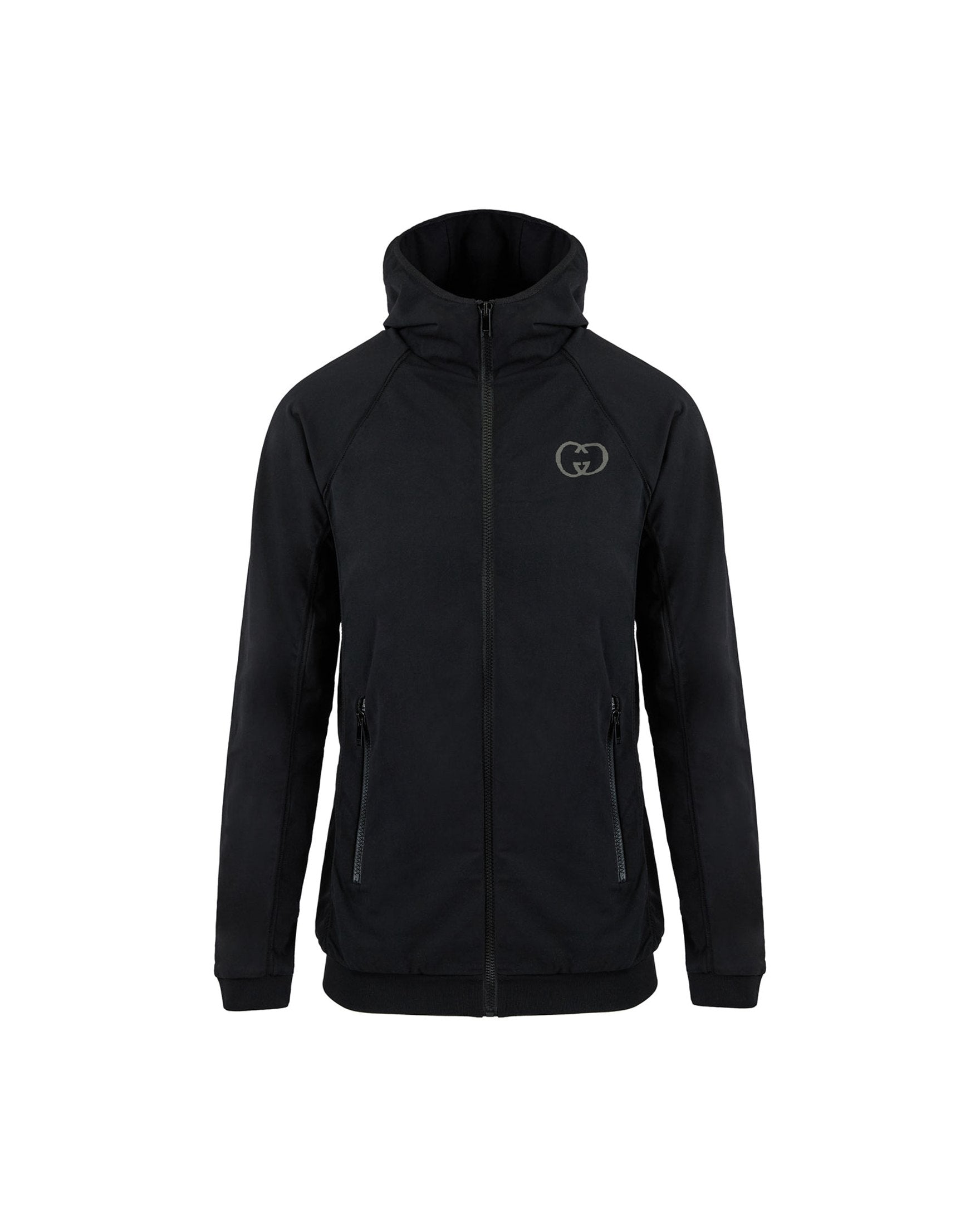 Gucci Black Polyamide Hoodie Sweatshirt Glam Steals