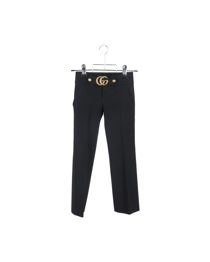 Gucci Black Viscose Pant Glam Steals