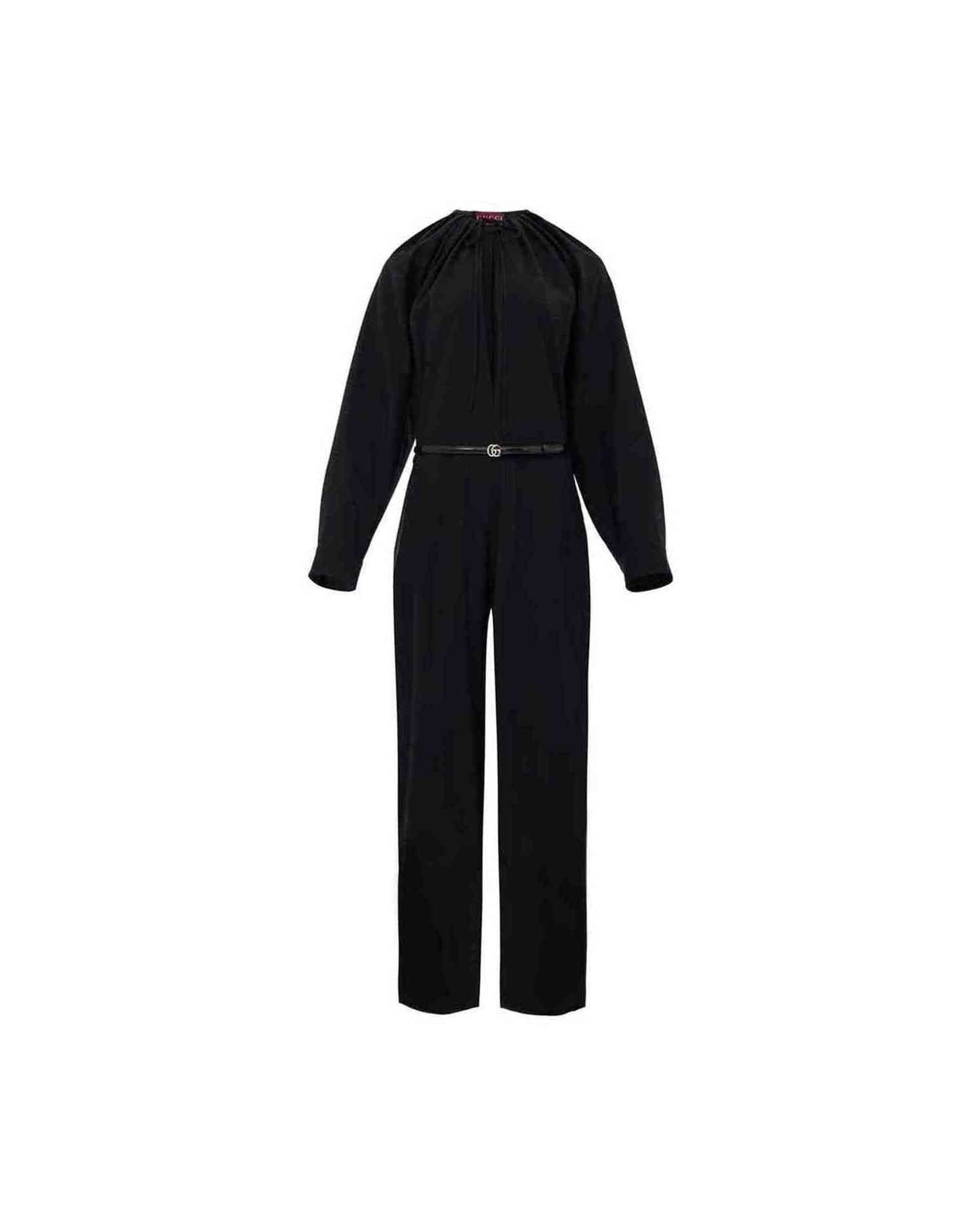Gucci Black Wool Jumpsuit Glam Steals