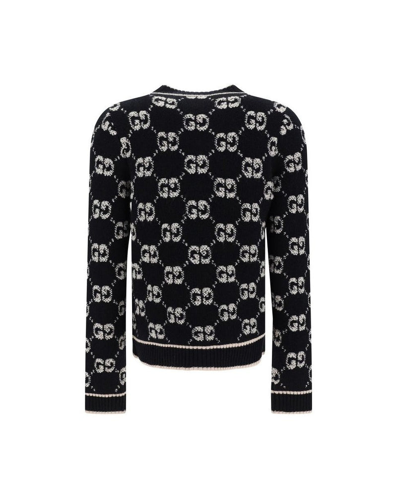 Gucci Black Wool Oves Aries Cardigan Glam Steals