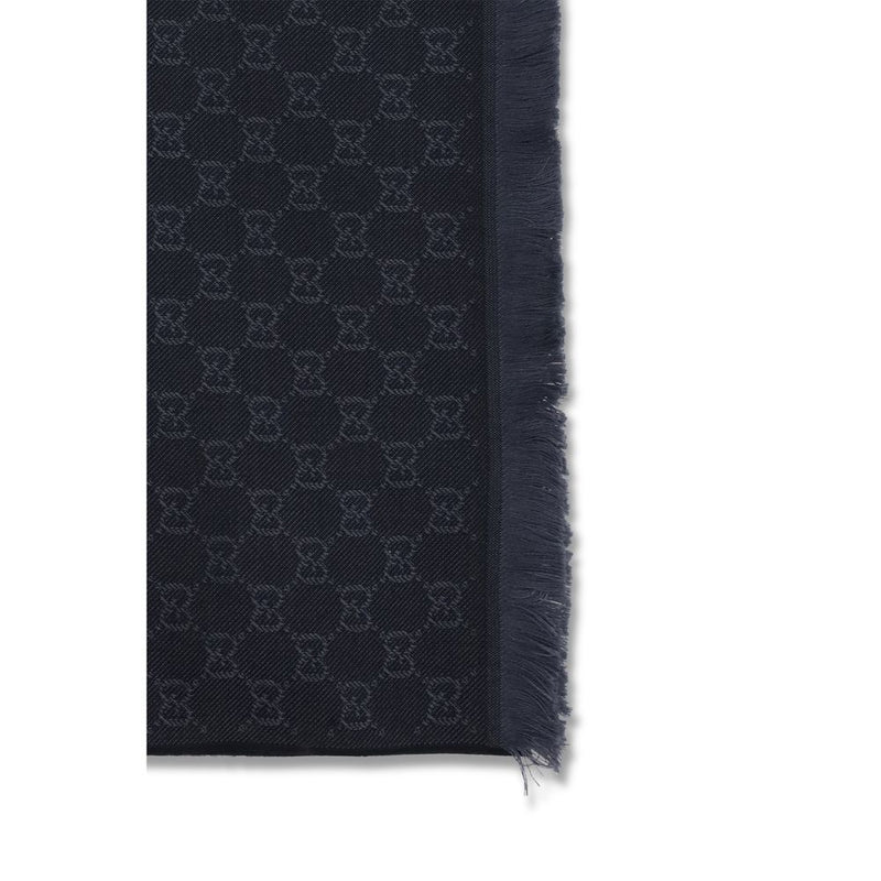 Gucci Black Wool Scarf Glam Steals