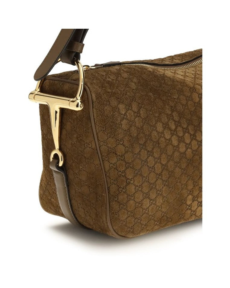 Gucci Brown Calf Leather Bos Taurus Handbag Glam Steals