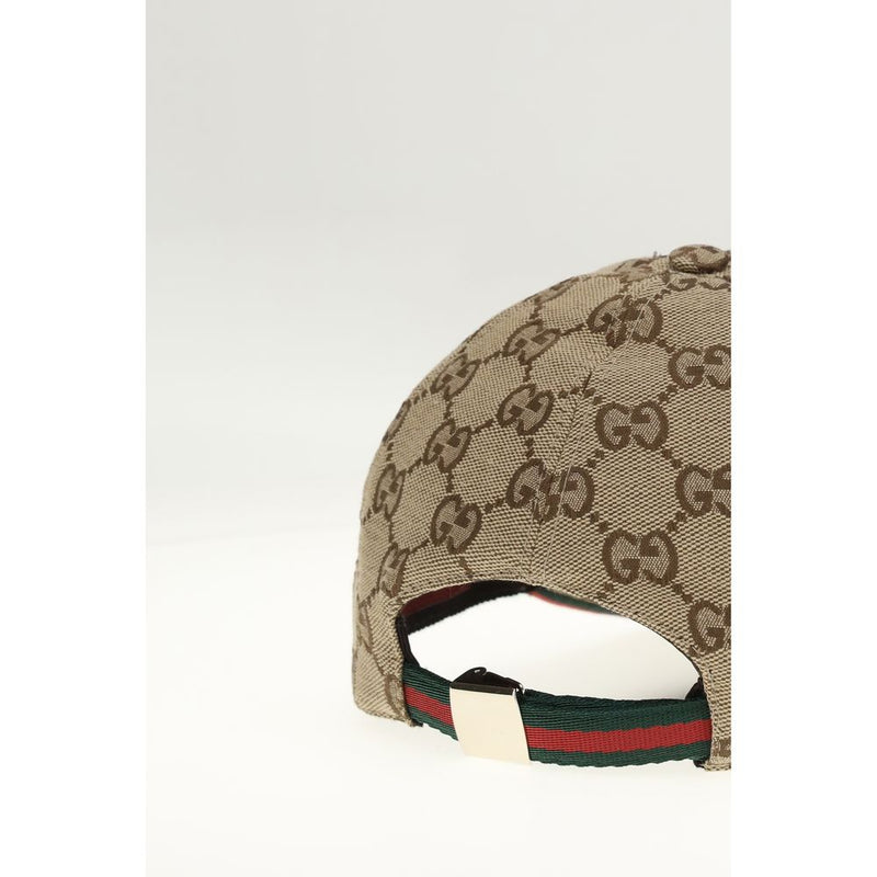 Gucci Brown Cotton Cap 