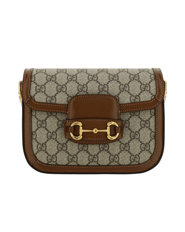 Gucci Brown Polyethylene Handbag Glam Steals