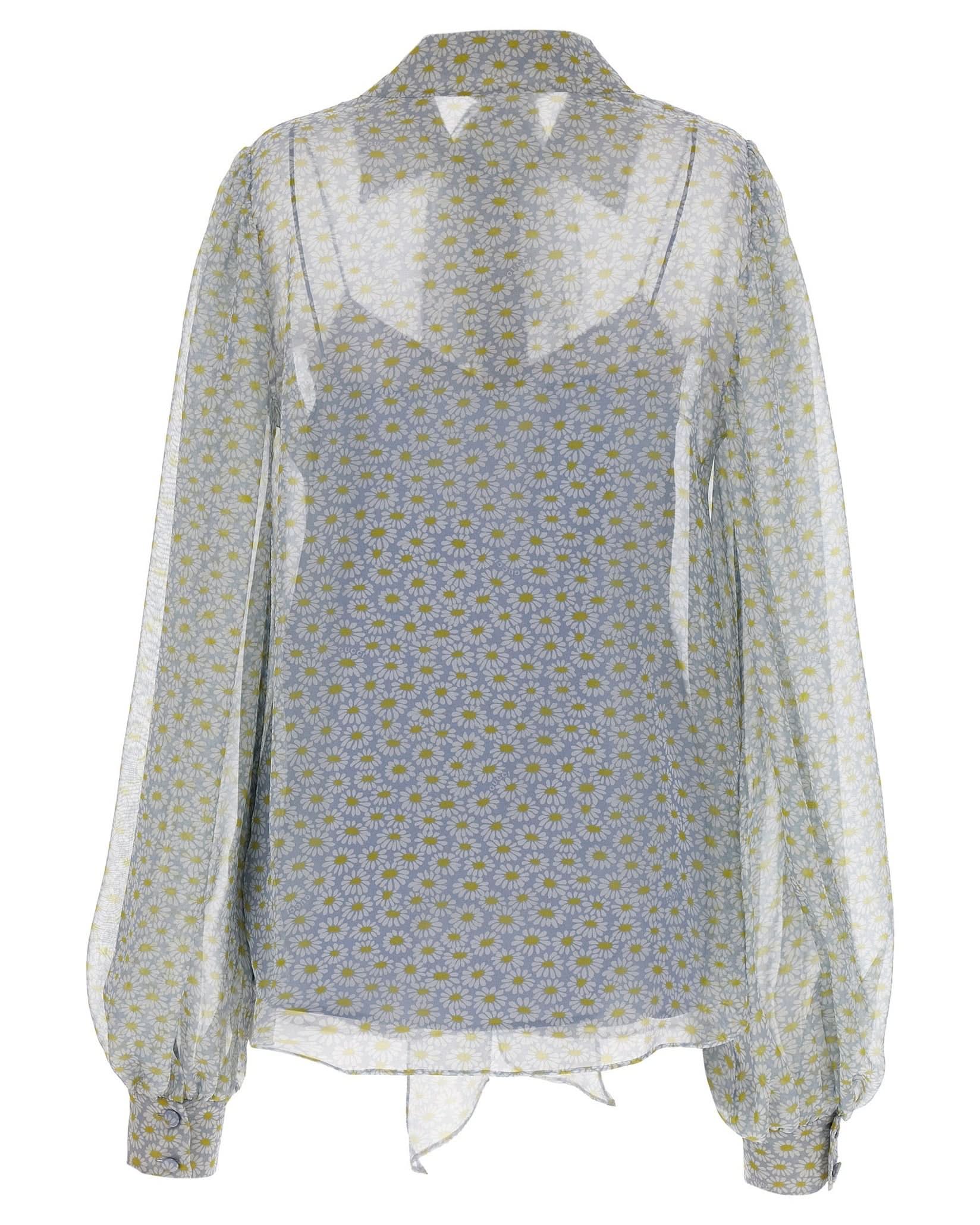 Gucci Chiffon Shirt Glam Steals
