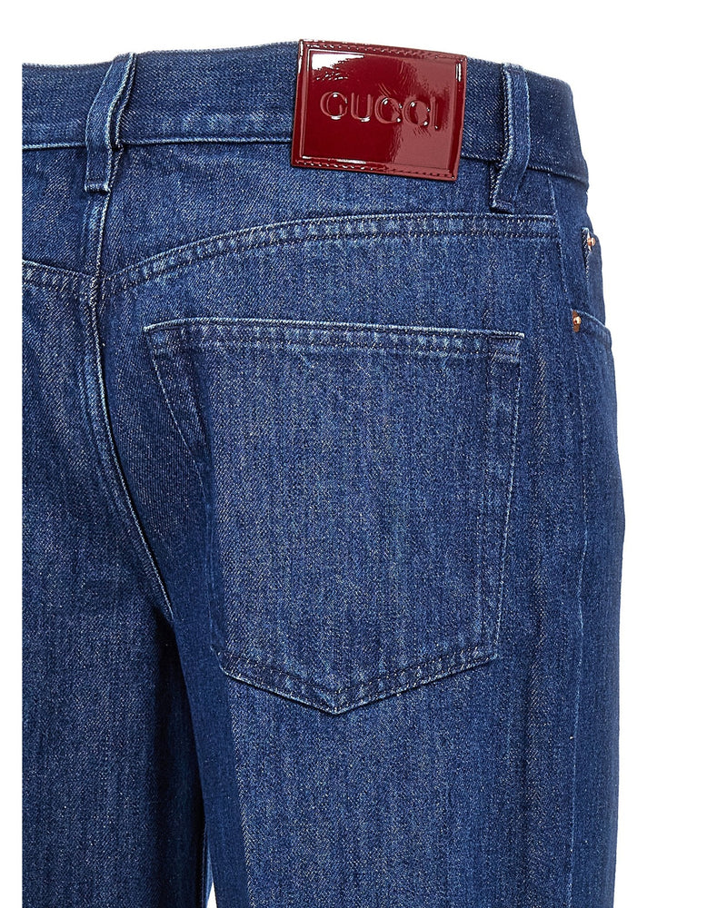 Gucci Cotton Jeans Glam Steals
