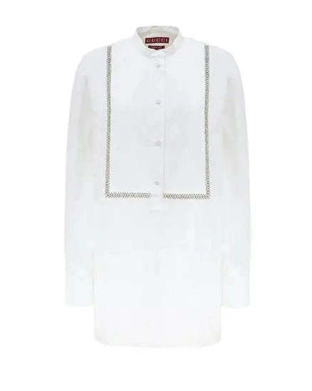 Gucci Cotton White Shirt Glam Steals