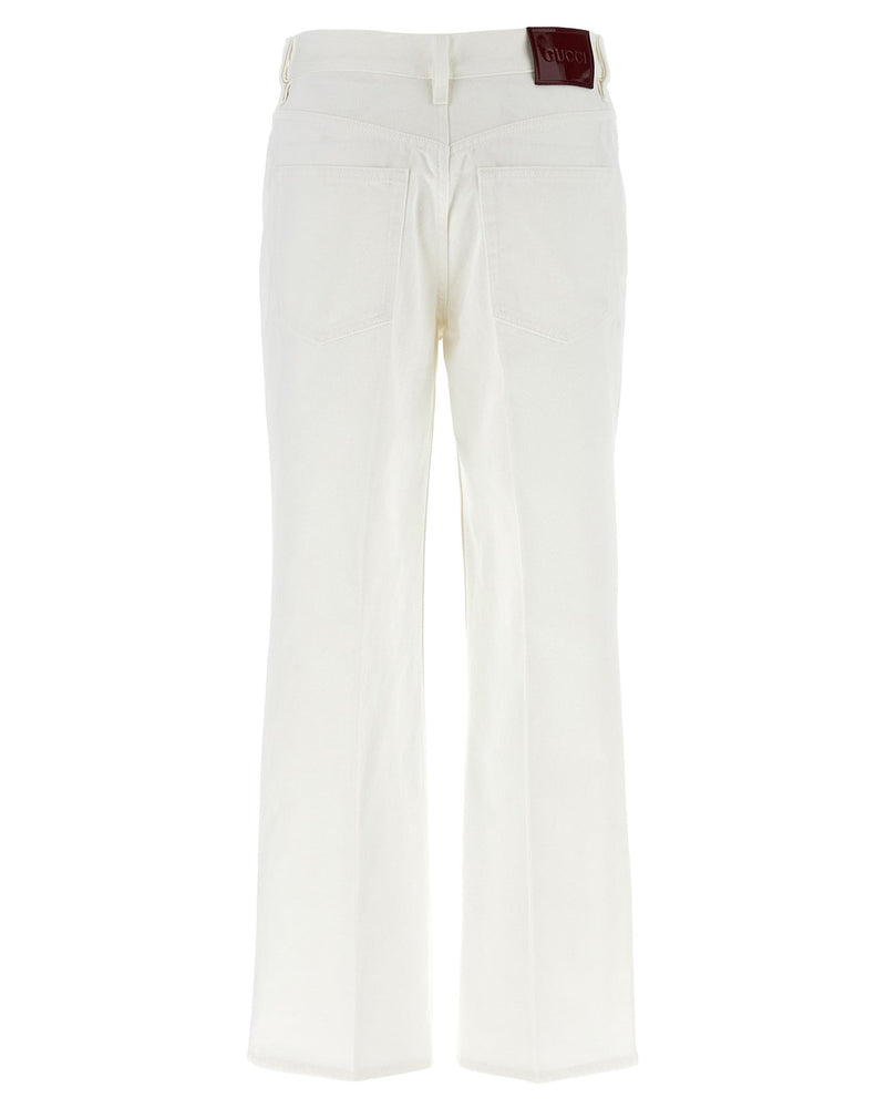 Gucci Cropped Jeans Glam Steals