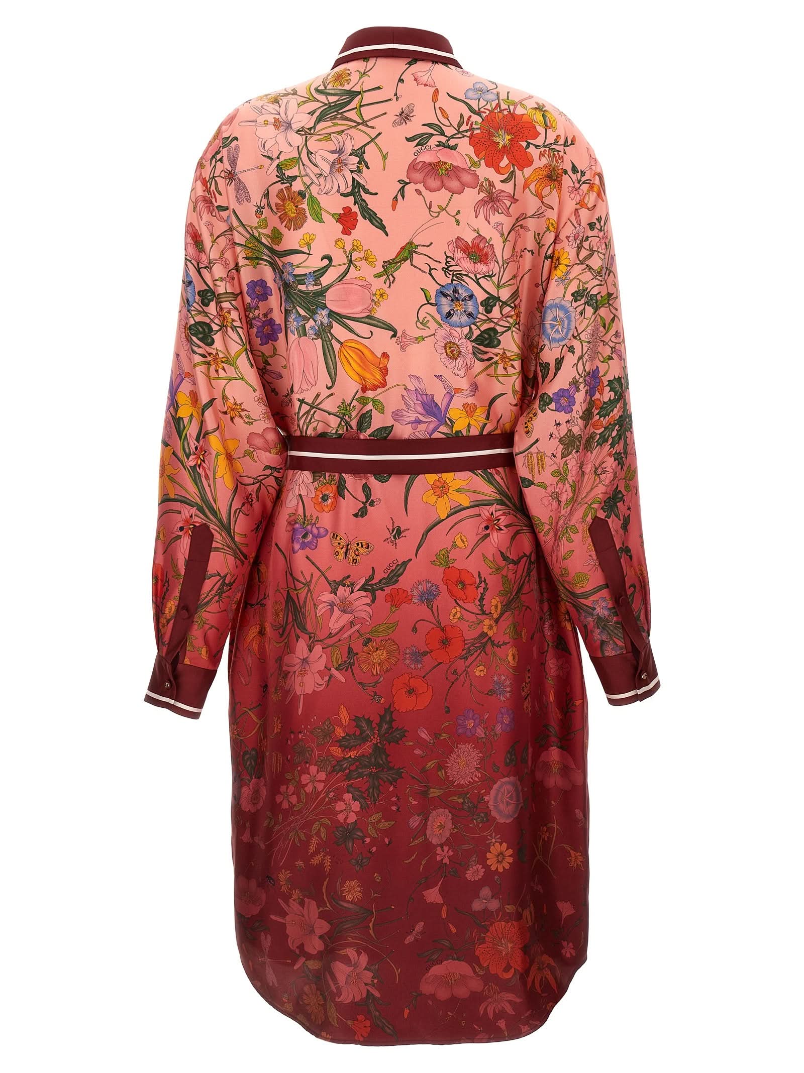 Gucci Flora Print Dress Glam Steals