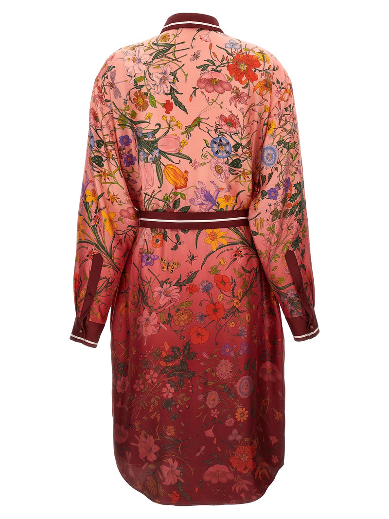 Gucci Flora Print Dress Glam Steals
