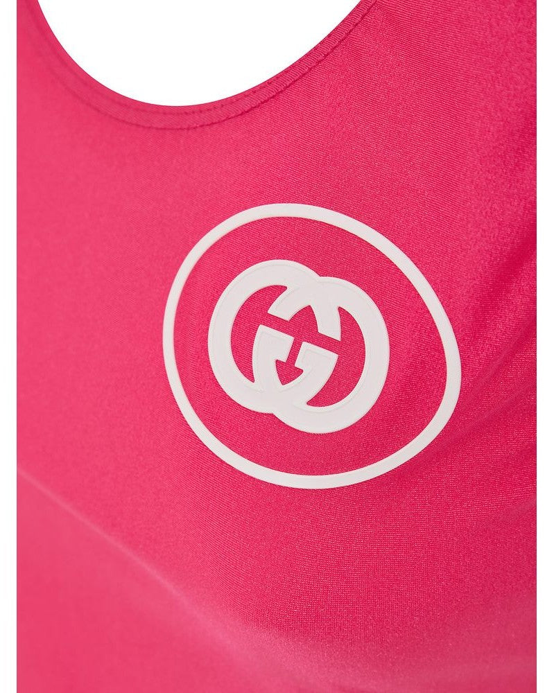 Gucci Fuchsia Polyamide Tank Top Glam Steals