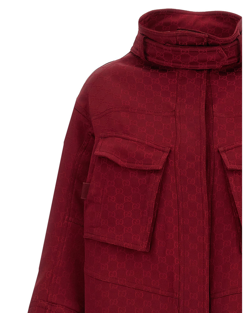 Gucci Gg Coat Glam Steals