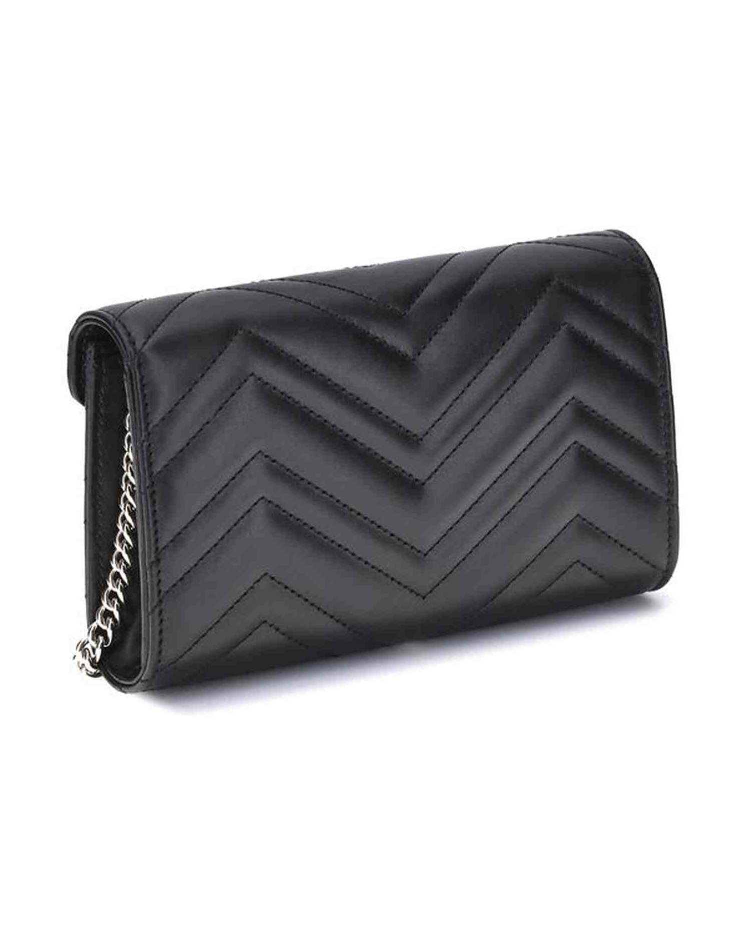 Gucci Gg Marmont Wallet With Chain Glam Steals