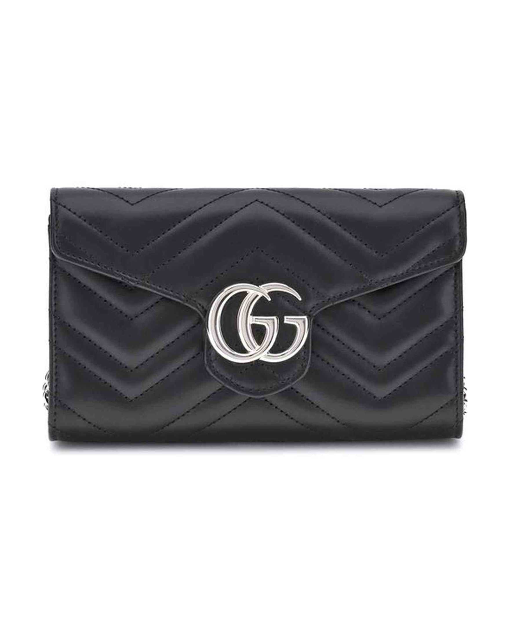 Gucci Gg Marmont Wallet With Chain Glam Steals
