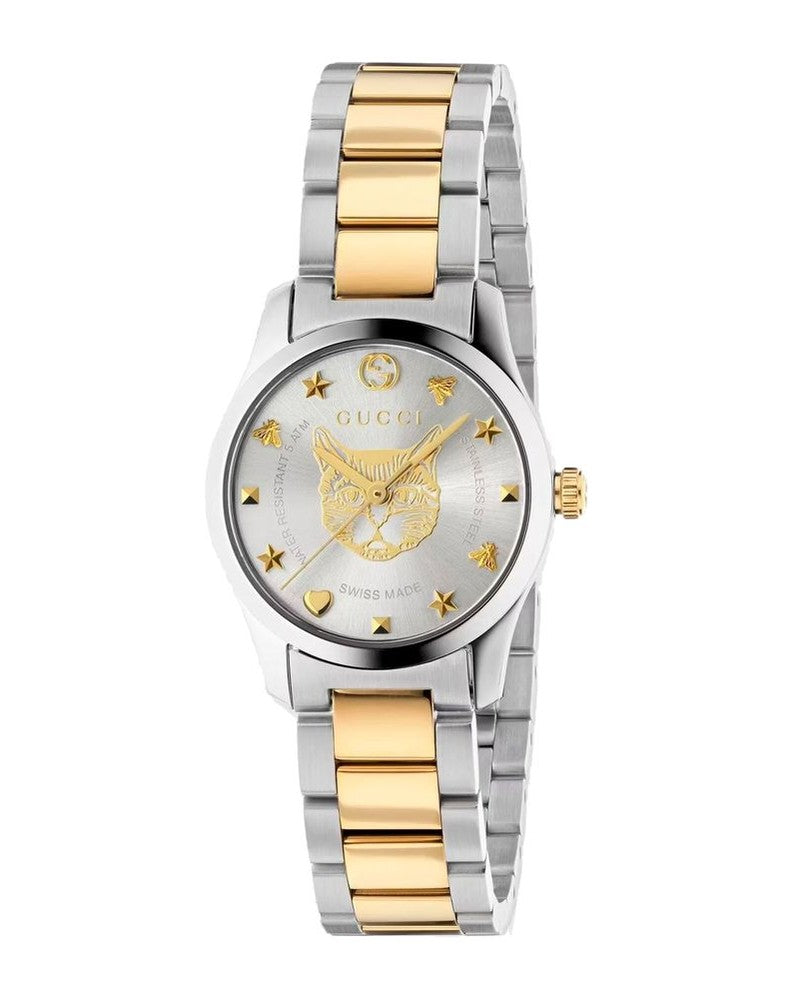 Gucci Gold Stainless Steel Watch