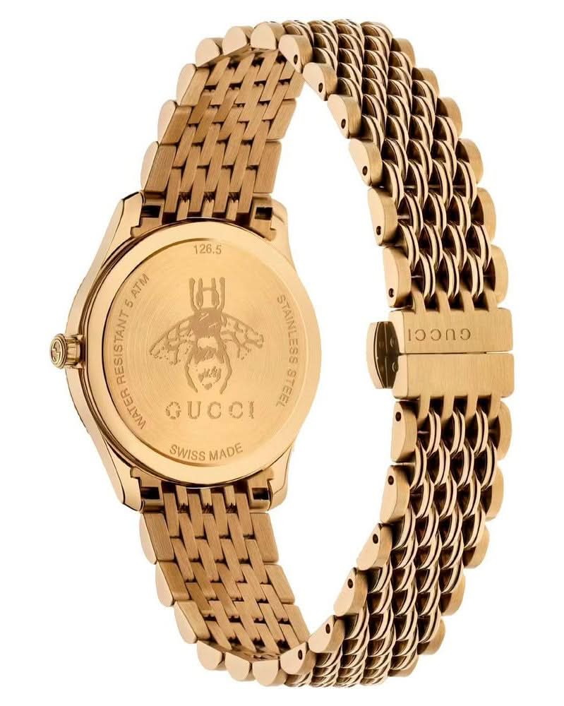 Gucci Gold Stainless Steel Watch Glam Steals