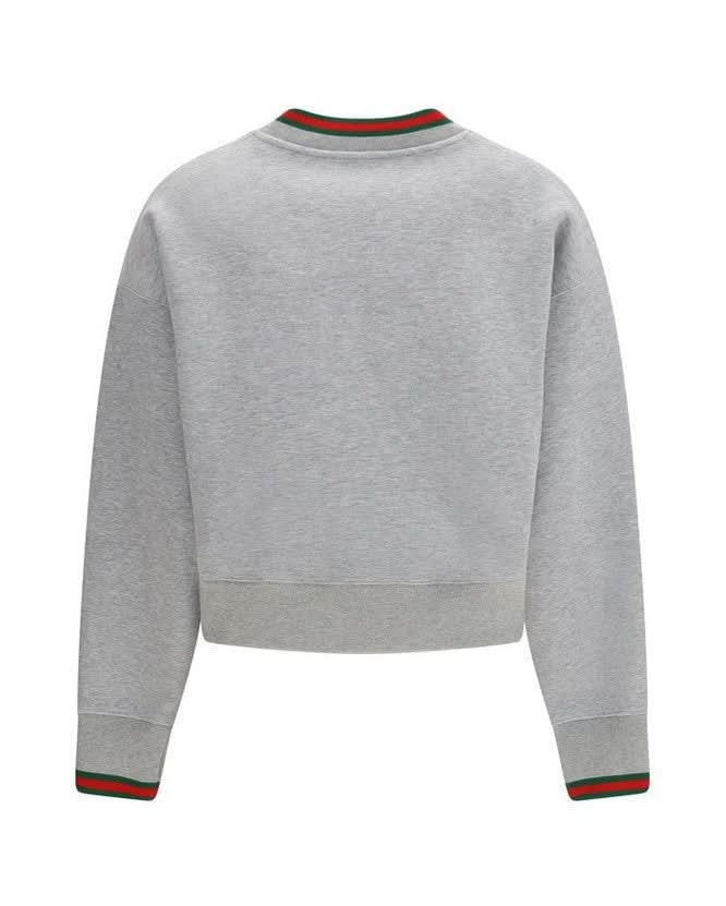 Gucci Gray Cotton Sweatshirt Glam Steals