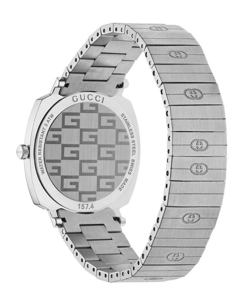 Gucci Gray Stainless Steel Watch Glam Steals