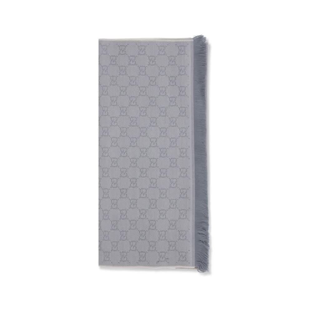 Gucci Gray Wool Scarf Glam Steals