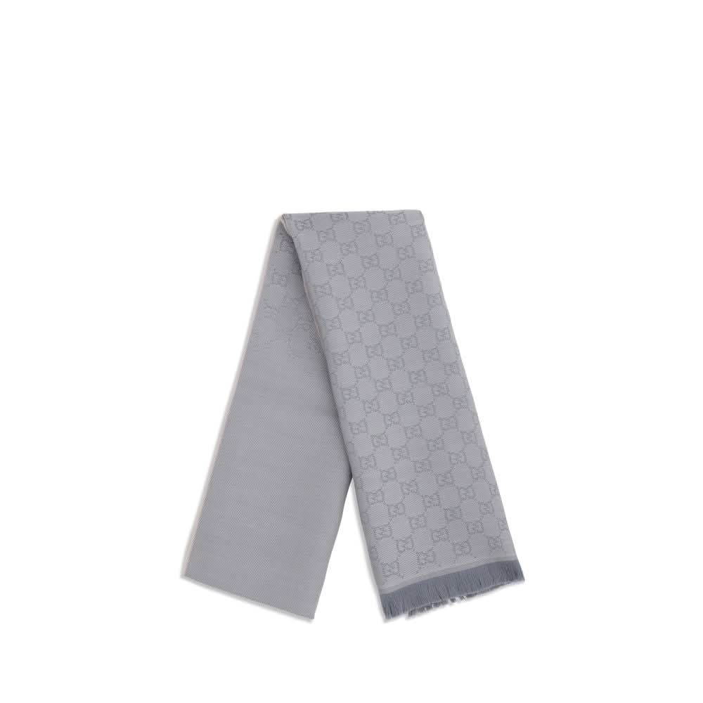 Gucci Gray Wool Scarf Glam Steals