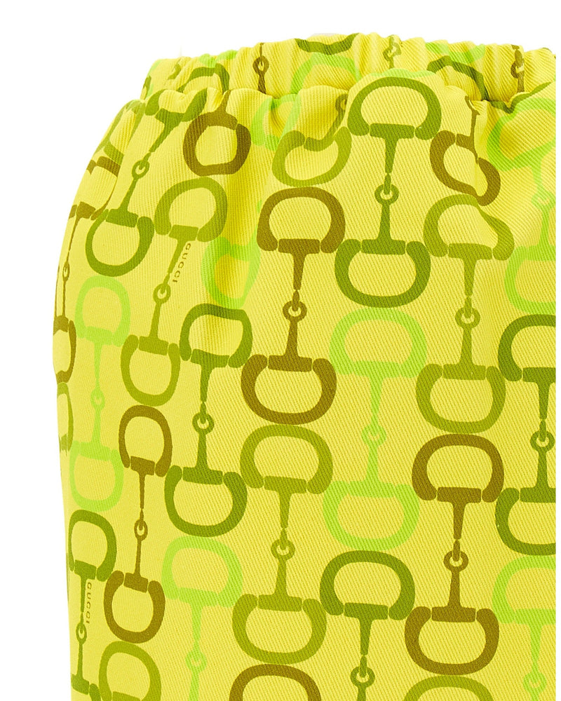 Gucci Horsebit Print Skirt Glam Steals