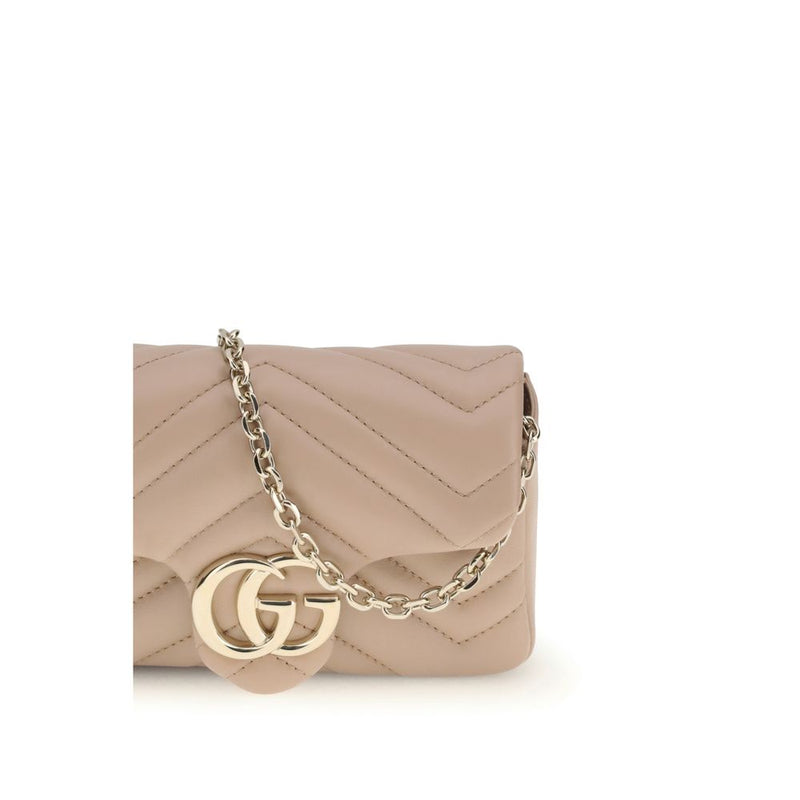 Gucci Leather Lamb Shoulder Bag Glam Steals