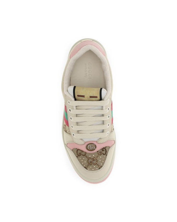 Gucci Multicolor Cotton Chunky Sneakers Glam Steals