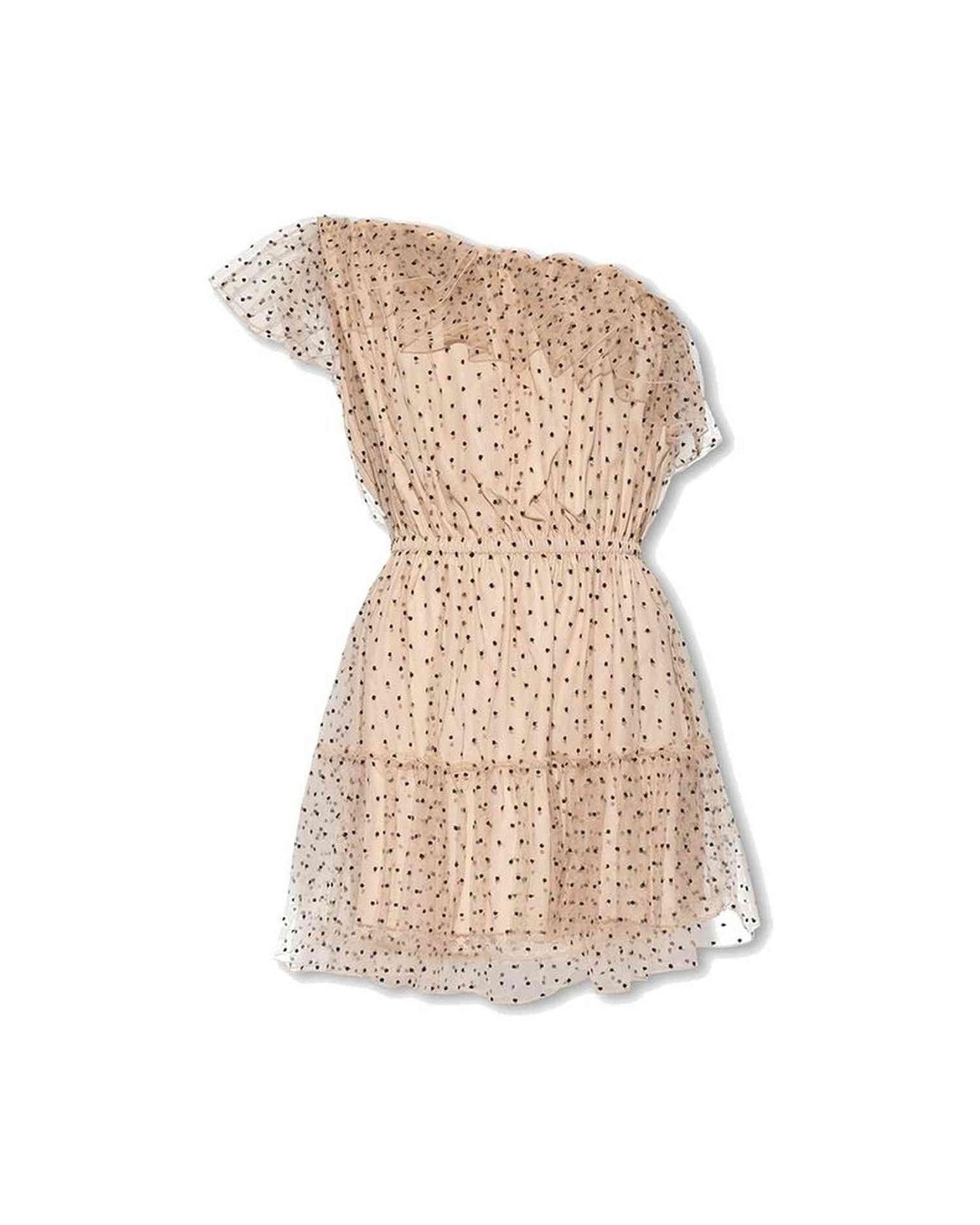 Gucci One Shoulder Tulle Dress Glam Steals