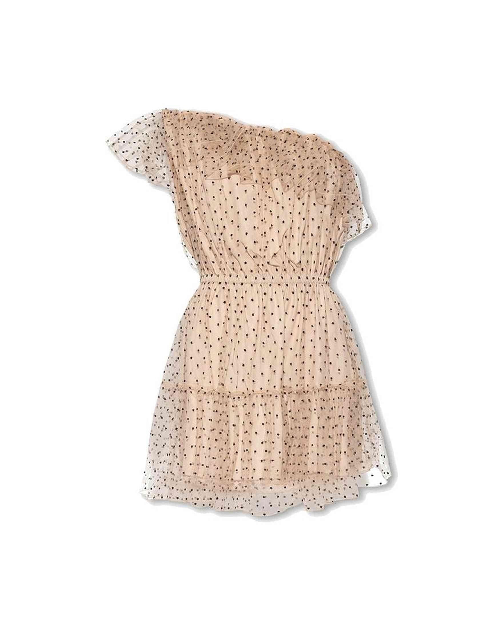 Gucci One Shoulder Tulle Dress Glam Steals
