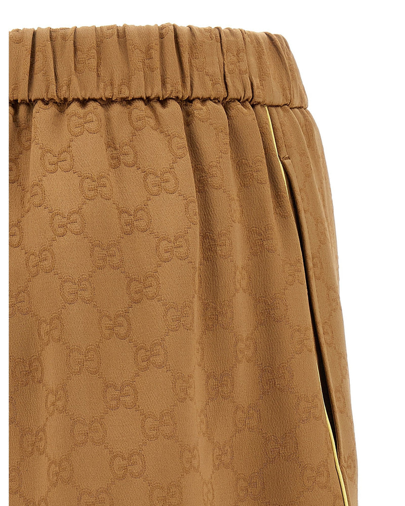 Gucci Satin Shorts Gg Glam Steals