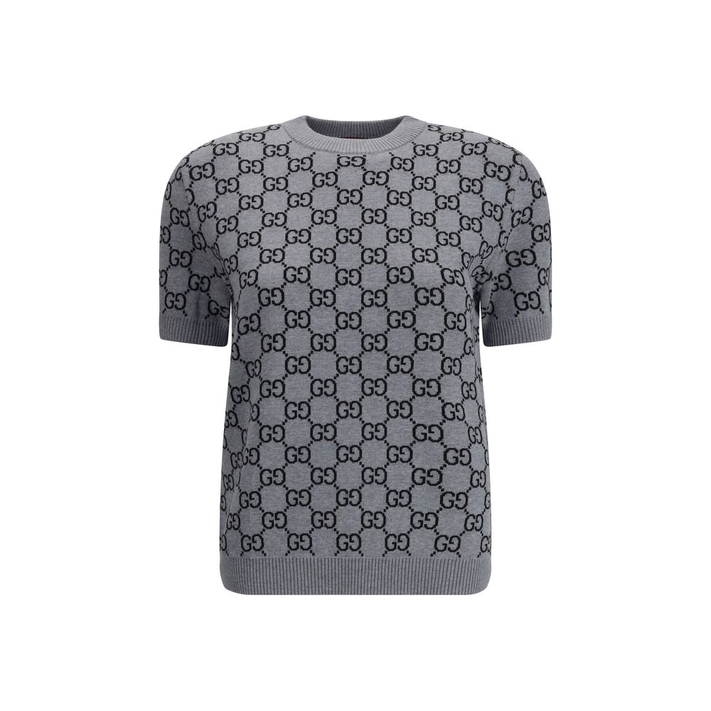 Gucci Short Sleeve Sweater Glam Steals