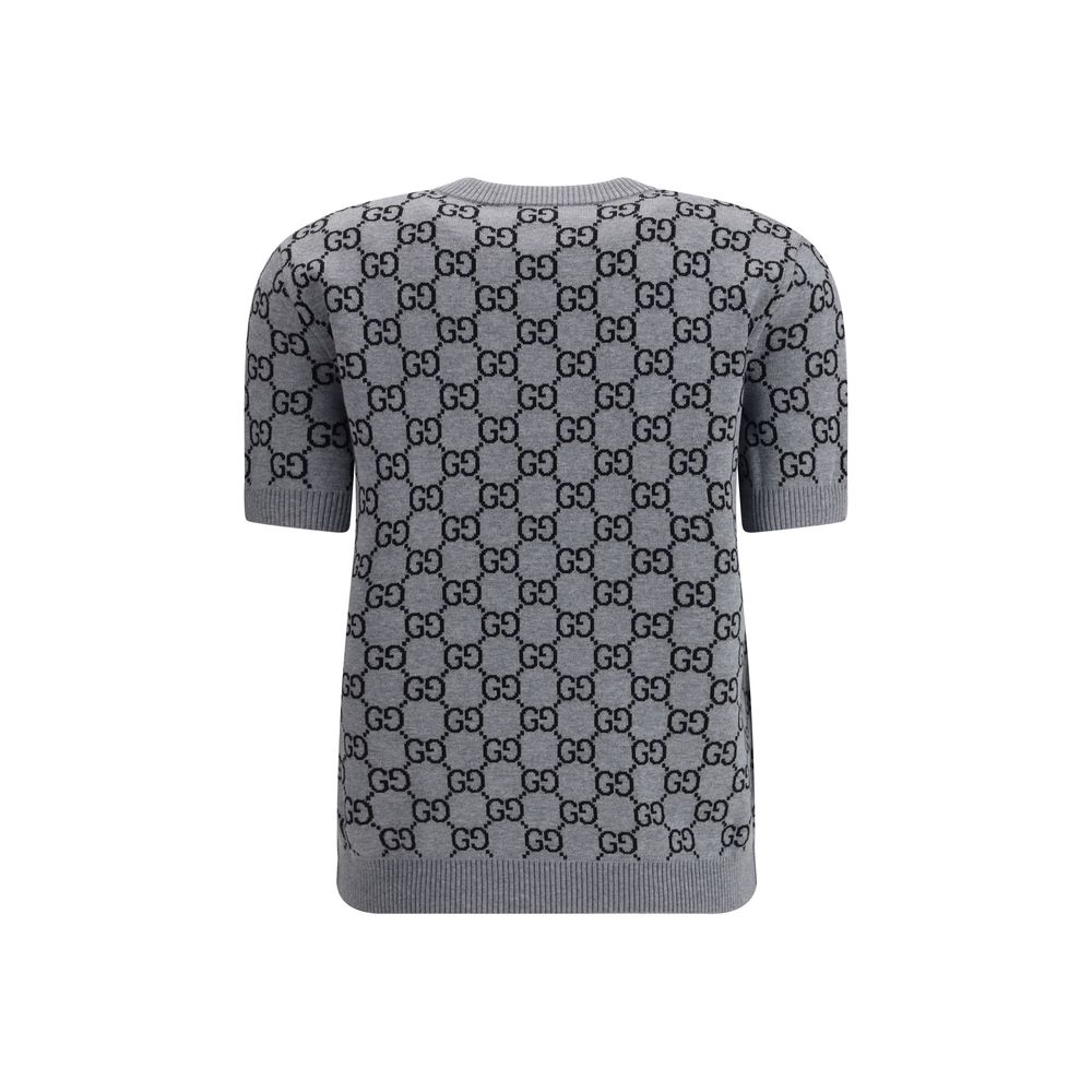 Gucci Short Sleeve Sweater Glam Steals