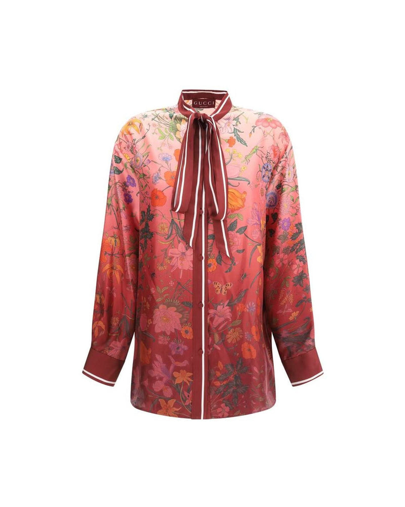 Gucci Silk Floral Shirt Glam Steals