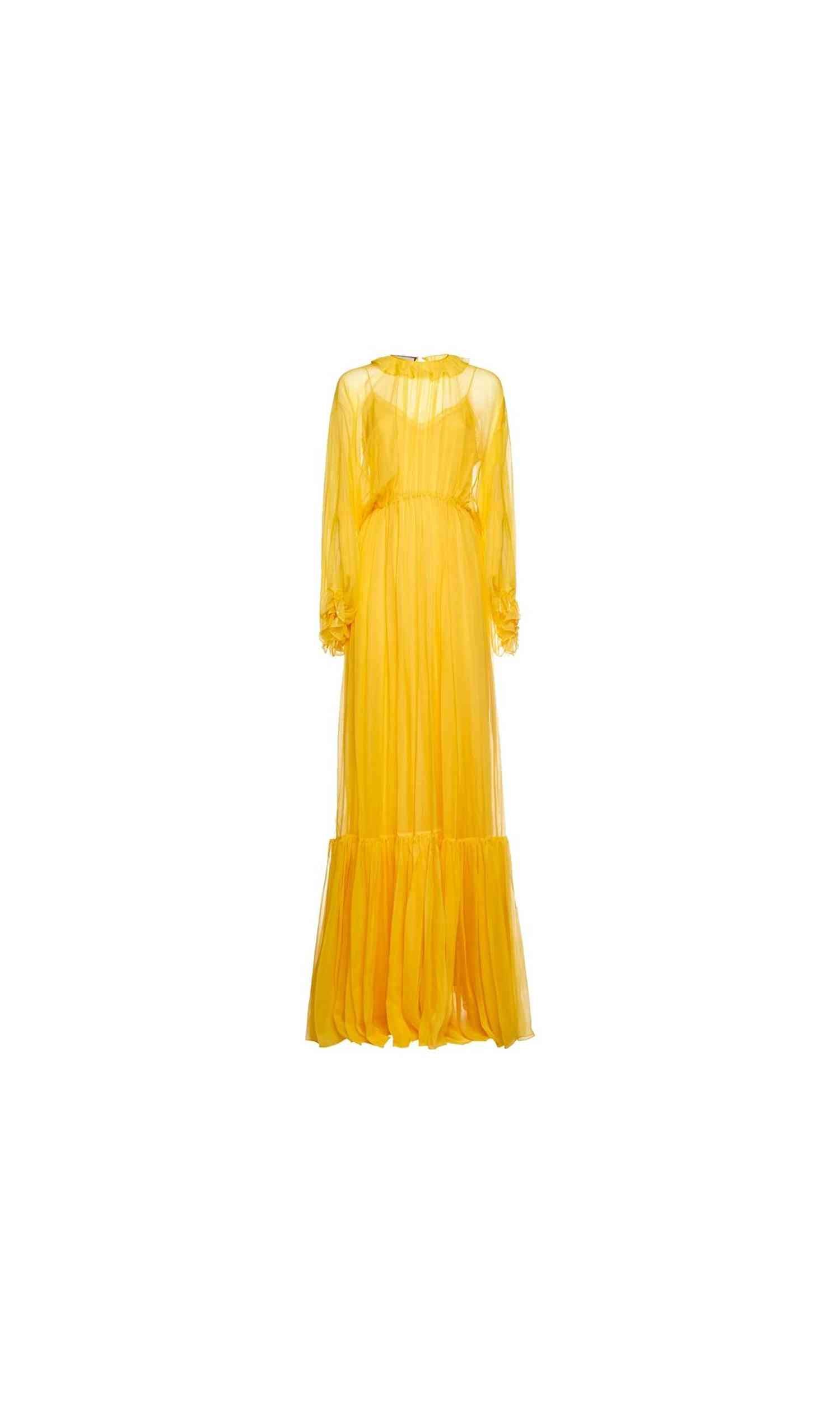 Gucci Silk Long Dress Glam Steals