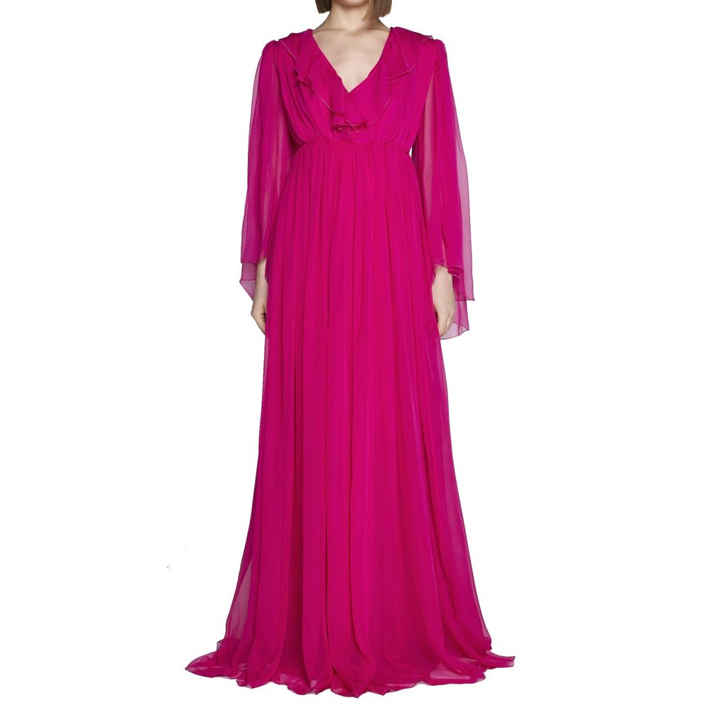 Gucci Silk Midi Dress Glam Steals