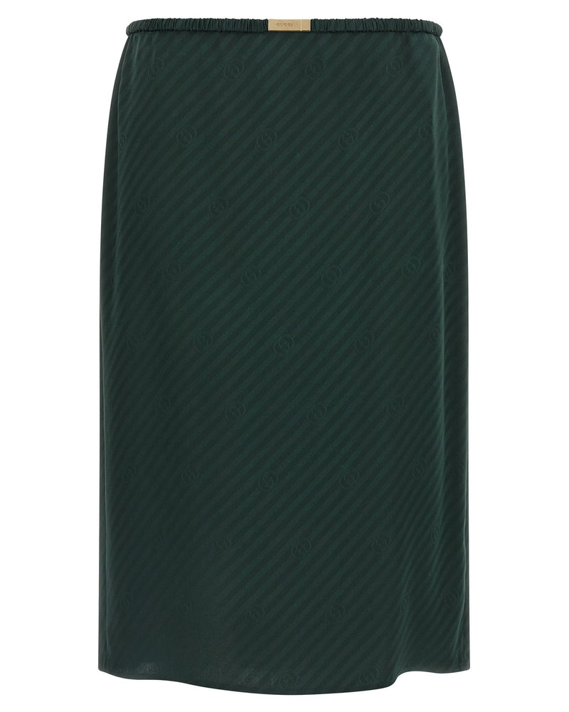 Gucci Silk Skirt Glam Steals